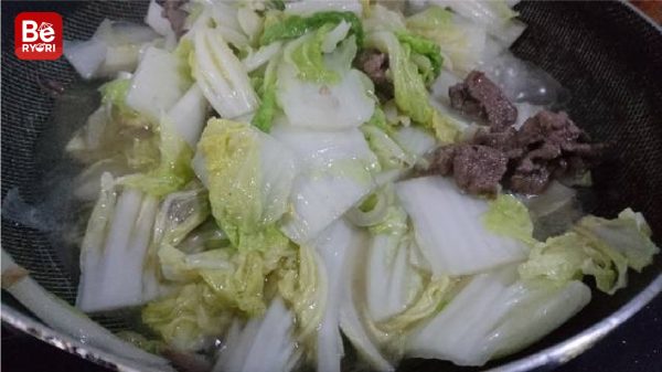 白菜と牛肉炒め-05